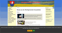 Desktop Screenshot of kreuzstetten.gv.at